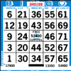 Single Face Bingo Paper - 100 Sheets - Closeout