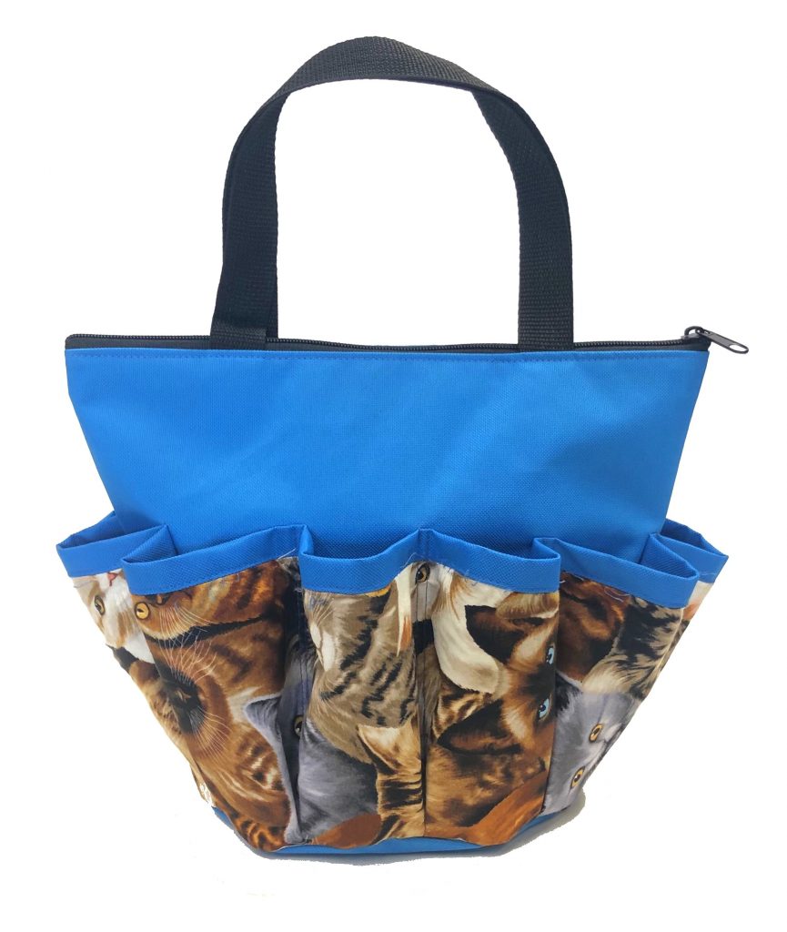 Kittens 10 Pocket Dauber Bag w/Zipper – Caribbean Blue