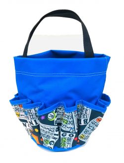 Bingo Stars 10 Pocket Dauber Bag w/Velcro – Blue