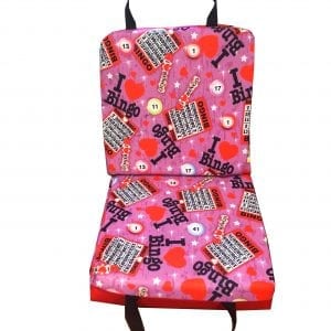 I Love Bingo Double Seat Cushion