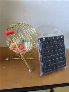 Bingo Cage Set – Small BRASS