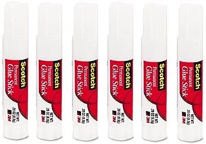 Permanent Glue Stick 6-Pack