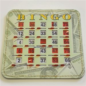 Bingo Money Shutter Card with Quick Clear